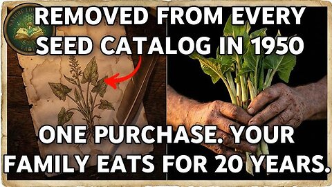 Plant Once, Feed Your Family Forever