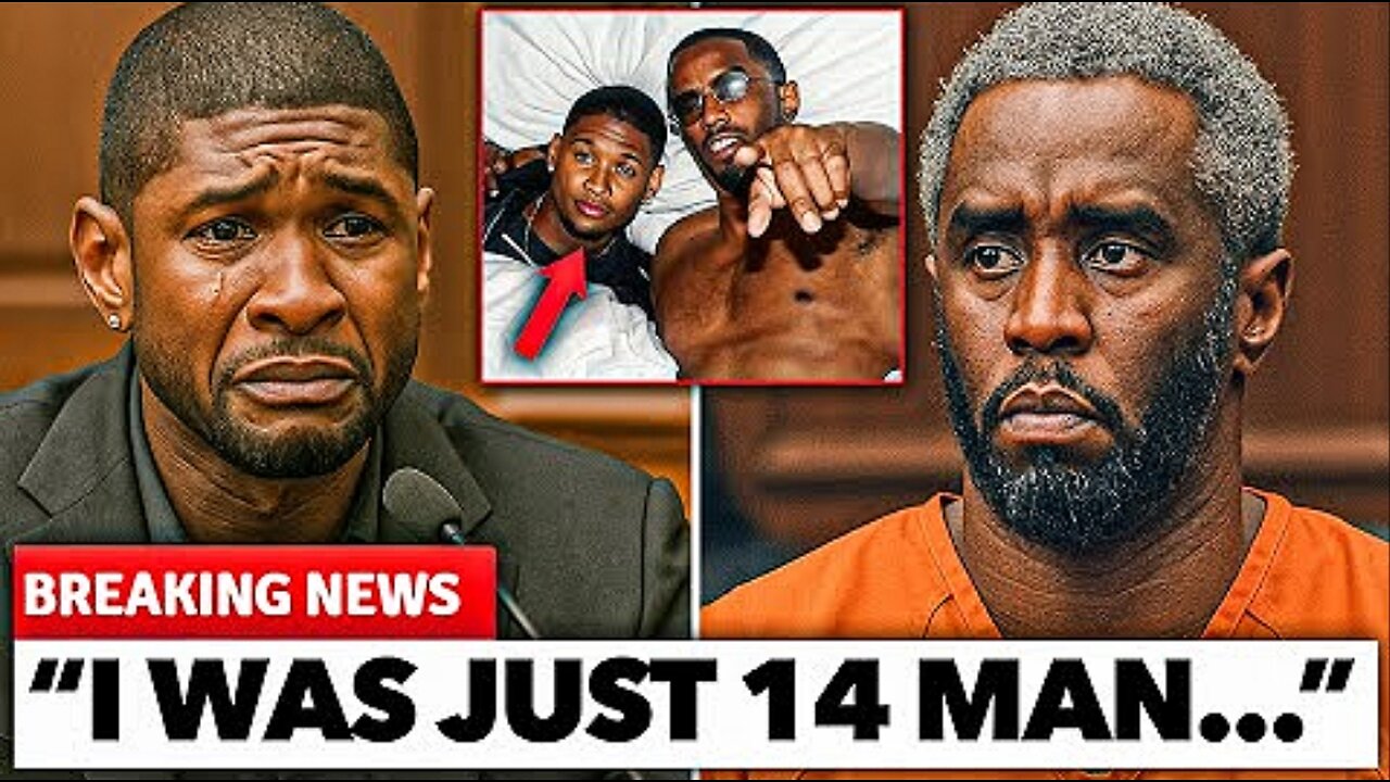 'Usher' Breaks Down In Court, Reveals What 'Diddy' Did To Him & 'Justin Beiber' At 14