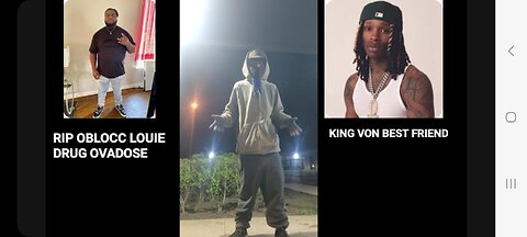 LOOKIN INTO OBLOCC LOUIE MYSTERIOUS DEATH DR*G OVADOSE KING VON BEST FRIEND NIGHT WE LOSS HIM SAD💪🏾🔵