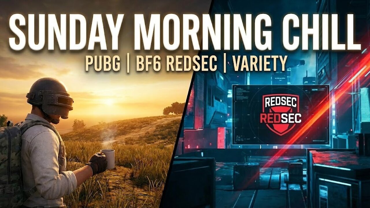 Sunday Morning Coffee & Chaos ☕ | PUBG -> BF6 -> ??? #goonsquad