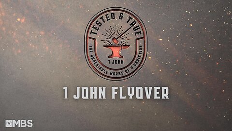 1 John Flyover | Men's Bible Study | Pastor Kellen Allen