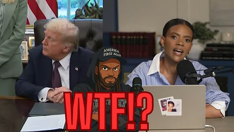 TRUMP TALKS TO THE PRESS PLUS CANDACE GOES OFF ON ISRAEL OVER KIRKS DEATH???