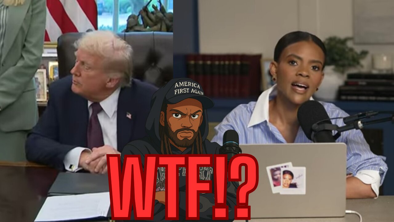 TRUMP TALKS TO THE PRESS PLUS CANDACE GOES OFF ON ISRAEL OVER KIRKS DEATH???