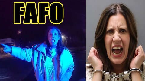 Drunk Driving Democrat FINDS OUT Police don't give a SH*T! FAFO!