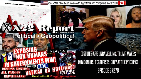 Ep 3727b - [DS] Lies Are Unravelling, Trump Makes Move On [DS] Terrorists, Only At The Precipice