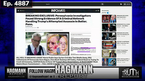 Ep 4887: Something is Very Wrong - A Conspiracy Continues | Doug Hagmann | May 21, 2025