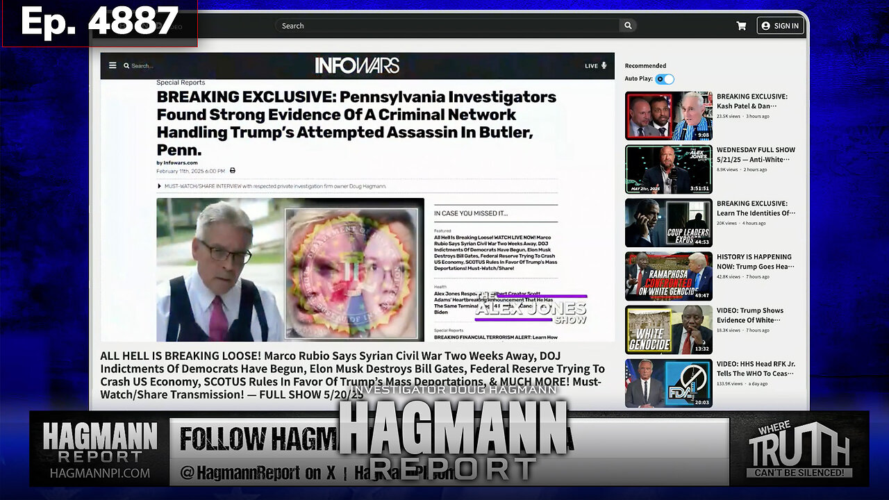 Ep 4887: Something is Very Wrong - A Conspiracy Continues | Doug Hagmann | May 21, 2025