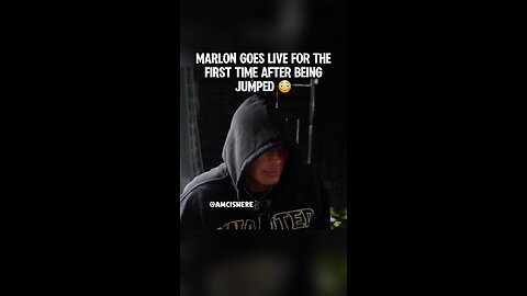 Marlon goes live for the first time after being jumped #marlon #mar3lg #marlonclips