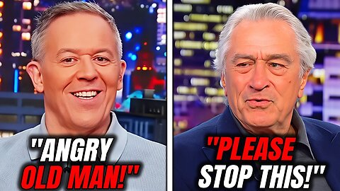 Robert De Niro PANICS After Greg Gutfeld DESTROYS Him On LIVE TV