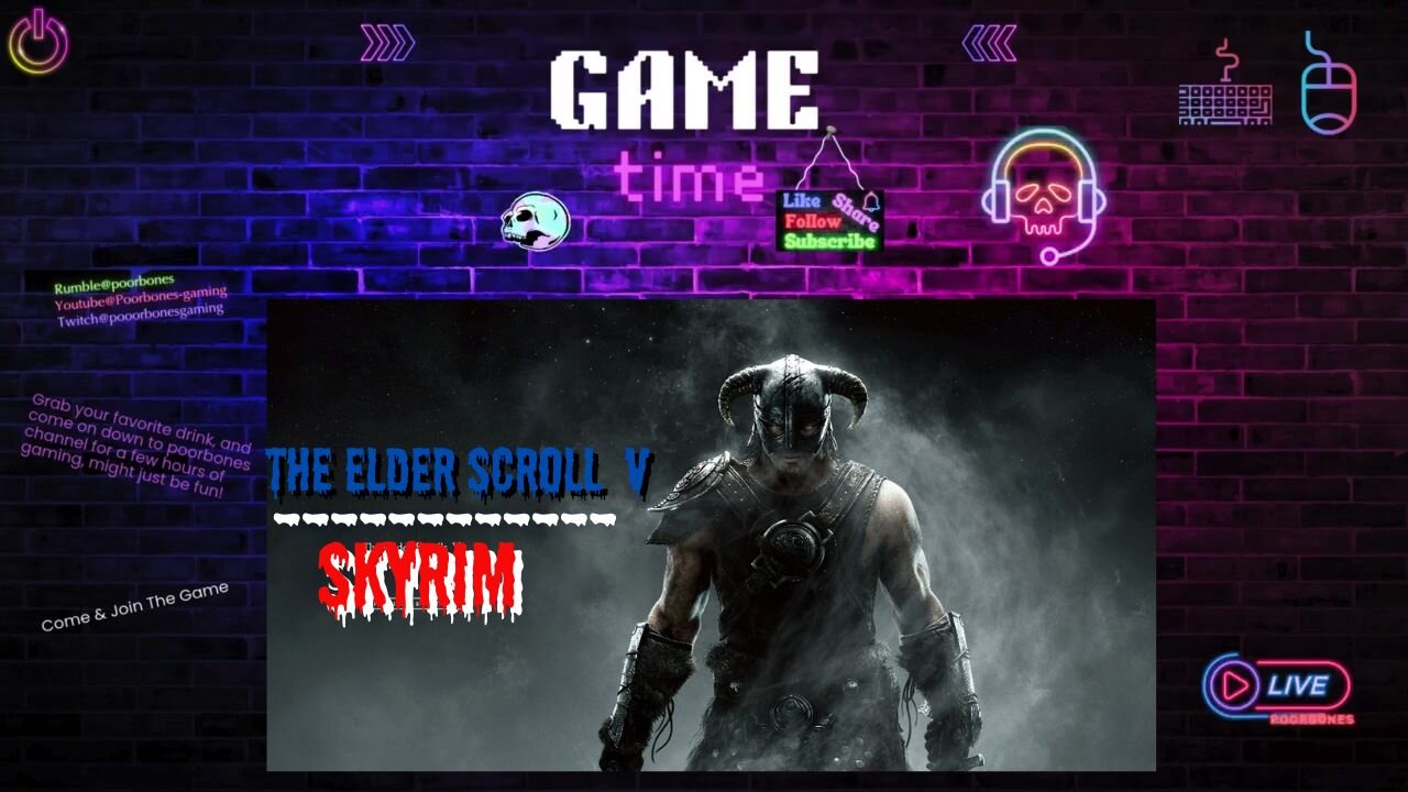 🧙‍♂️❗The Elder Scrolls V: Skyrim ☠️ lets give it a try❗🧟
