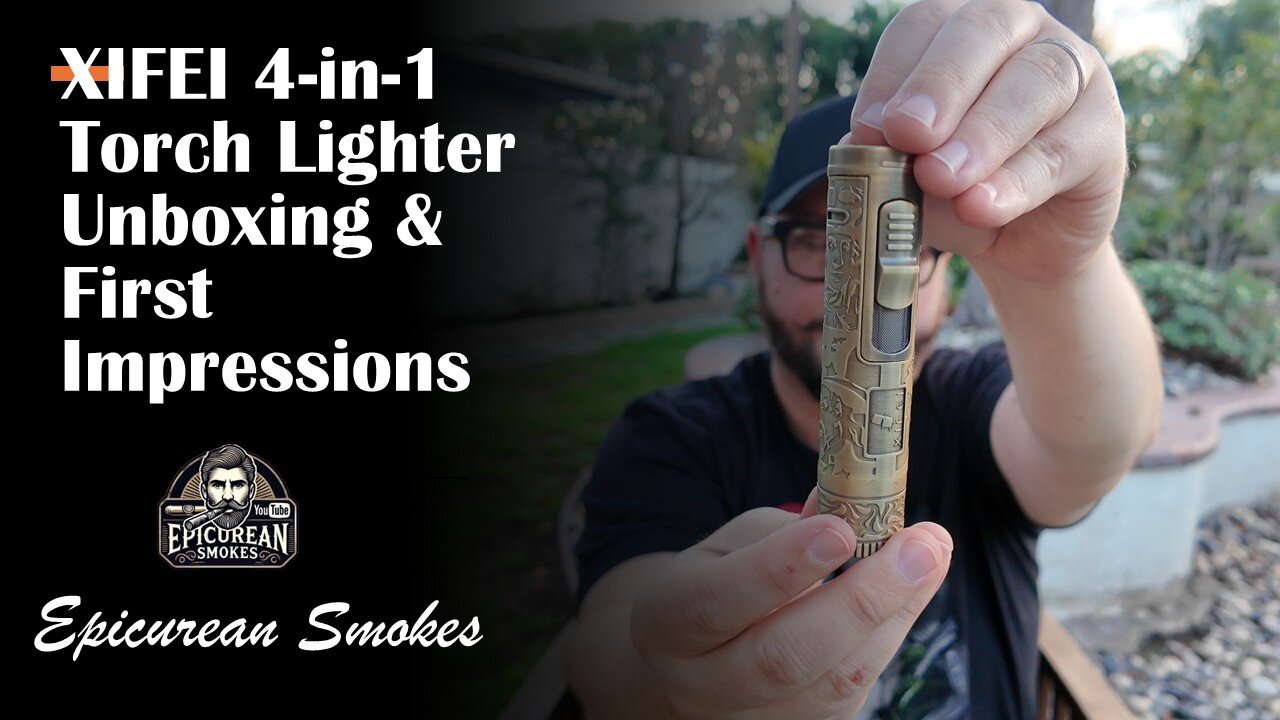 XIFEI 4-in-1 Torch Lighter Unboxing & First Impressions