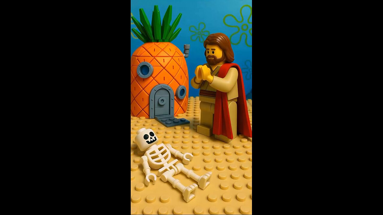 LEGO Jesus Resurrects SpongeBob?! | “I Am the Resurrection and the Life” 💥🙏