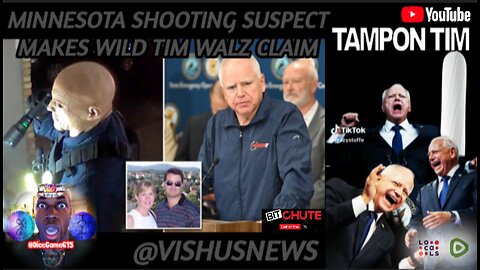 Minnesota Shooting Suspect Vance Bowlter Makes Wild Tim Walz Claim... #VishusTv 📺
