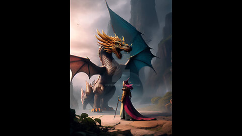 Black-eyed Baby and Red Dragon