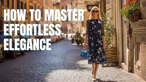 How to Master Effortless Elegance | The International Runway Guide | # 001 - Gessemê Wonders