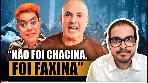 "NÃO FOI CHACINA, FOI FAXINA!": CONSTANTINO E PALUMBO DESTROEM A NARRATIVA DA ESQUERDA