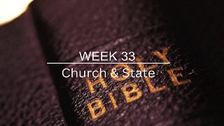 CWW Week 34 - Faith & Politics