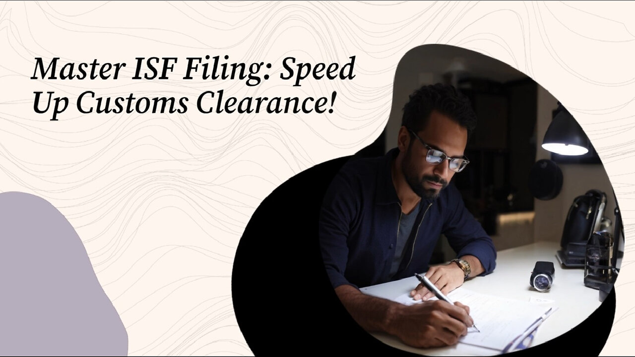 “Mastering ISF Filing: Strategies for Smooth Customs Clearance”