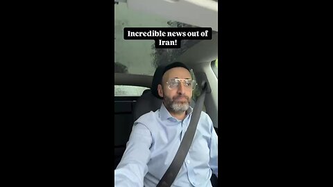 Incredible News Out Of Iran!