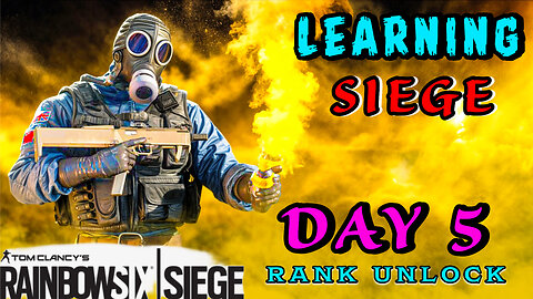 🔴LIVE - DAY 5 RAINBOW SIX SIEGE TRAINING - LEVEL 43 - HELP IN CHAT IS WELCOME!