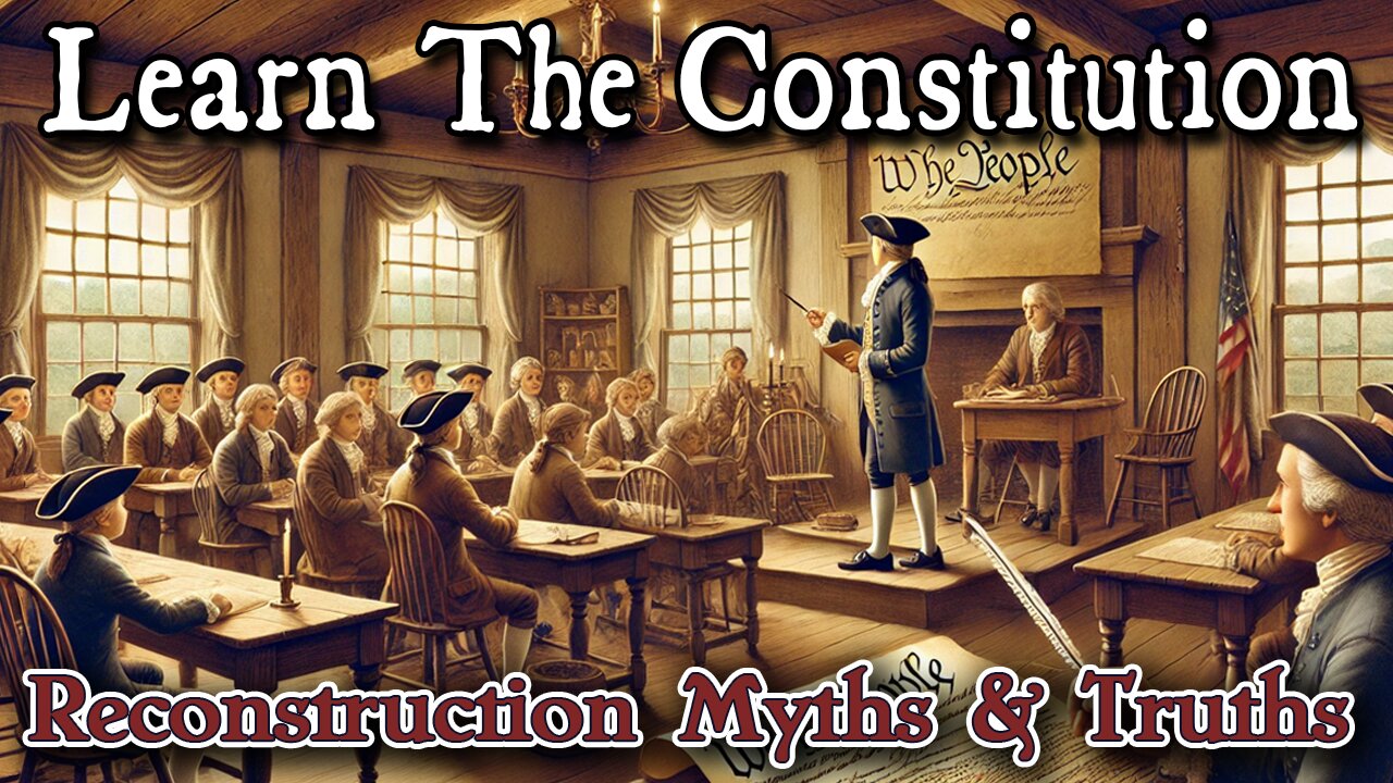 Learning The Constitution | Reconstruction Myths & Truths
