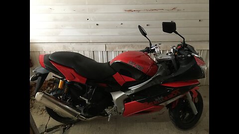 150cc Super Hornet Motorcycle Scooter (First Start Up)