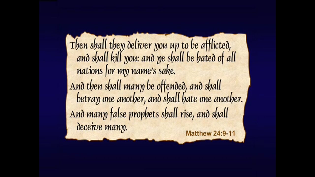 Matthew Session 17