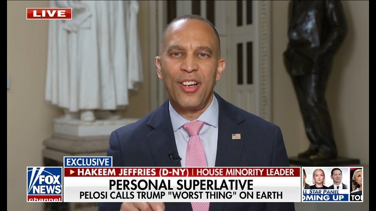 Hakeem Jeffries Defends Pelosi's Disgusting Comments