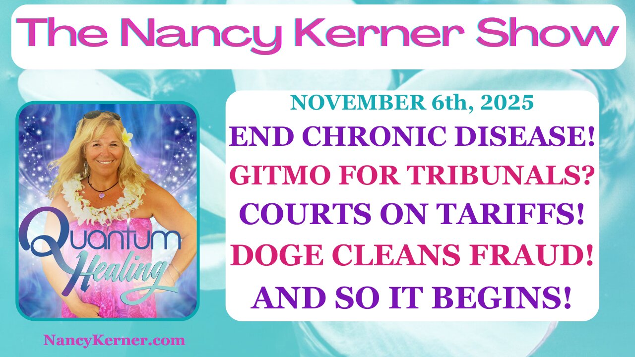 End Chronic Disease! GITMO for Tribunals? Courts on Tariffs! DOGE Cleans Fraud! And So It Begins!