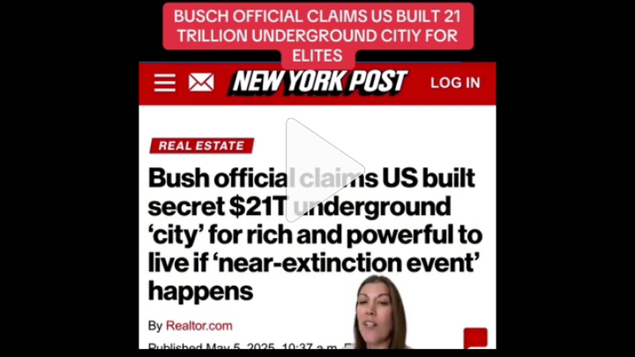 News Shorts: A Underground City for the Elite