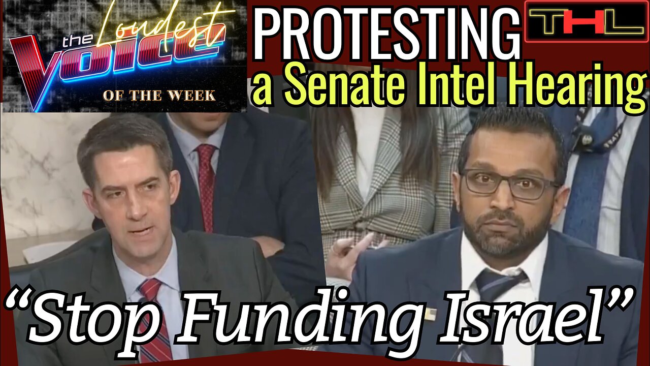 The LOUDEST VOICE of the Week | Sen. Tom Cotton thinks Protesting Genocide is INSANE