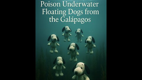 Poison Underwater Floating Dogs From The Galapagos