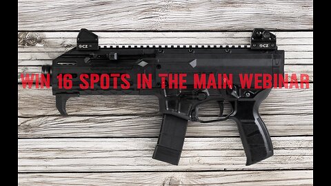 CZ Scorpion 3+ MINI #1 FOR 16 SPOTS IN THE MAIN WEBINAR