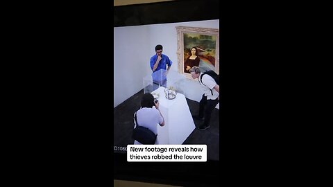 Newly leaked footage from French Authorities reveal how exactly the two thieves