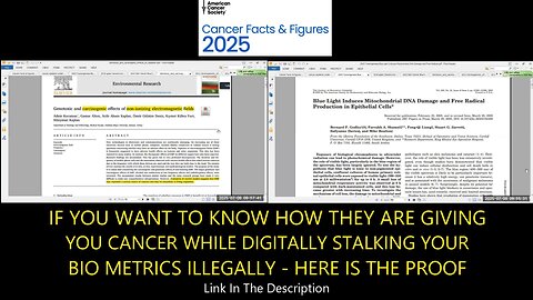 IF YOU WANT TO KNOW HOW THEY ARE GIVING YOU CANCER