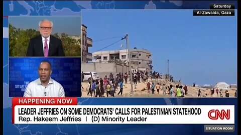 Rep Hakeem Jeffries: I Support A Two State Solution