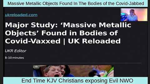 Massive Metallic Objects Found In The Bodies of the Covid-Jabbed