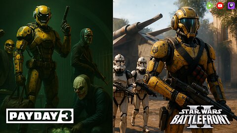 For The Republic!! Independence Day Stream | Payday 3 | SW Battlefront 2