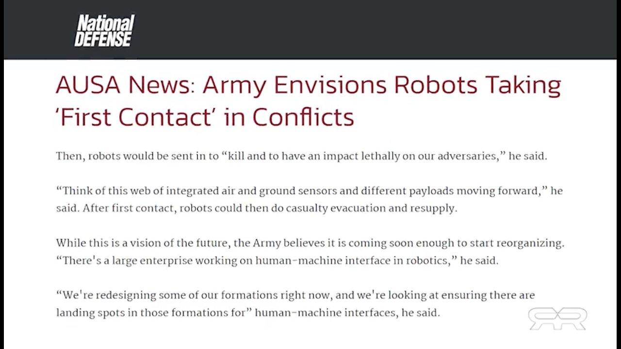 AI Control of the US Military