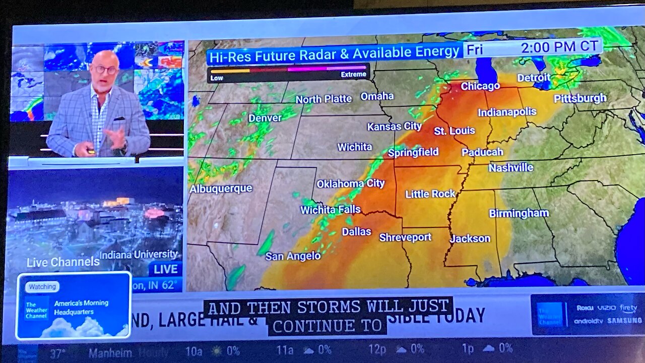 Stormy Day Ahead! Please Stay Safe!