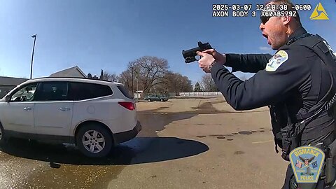 Bodycam: Officer Struck By Woman Driving a SUV - Bismarck Police March 7th 2025