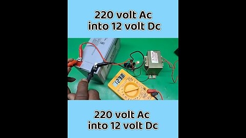 Simple 220V AC to 12V Charger for Lead Acid / Li-ion Batteries.
