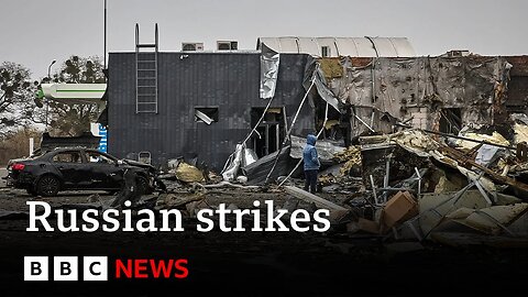 Russia hits energy and residential sites in Ukraine | BBC News