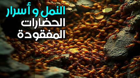 النمل: ذاكرة الحضارات المفقودة؟ #shorts