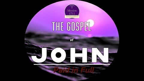 Gospel of John Chapter 5 part 1