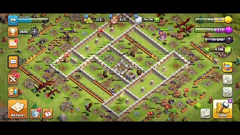 clash of clans gameplay part - 13