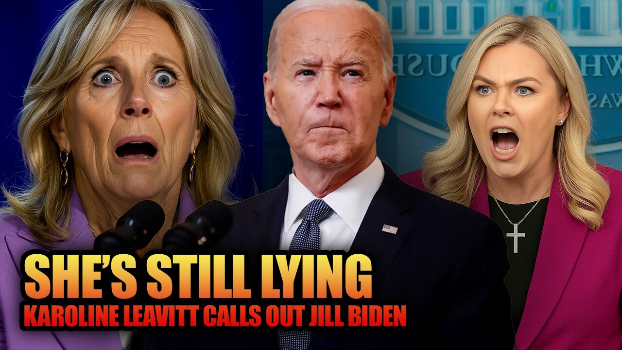 Karoline Leavitt SLAMS Jill Biden: She’s STILL LYING! 💥 Joe Concha Exposes the TRUTH! 😳