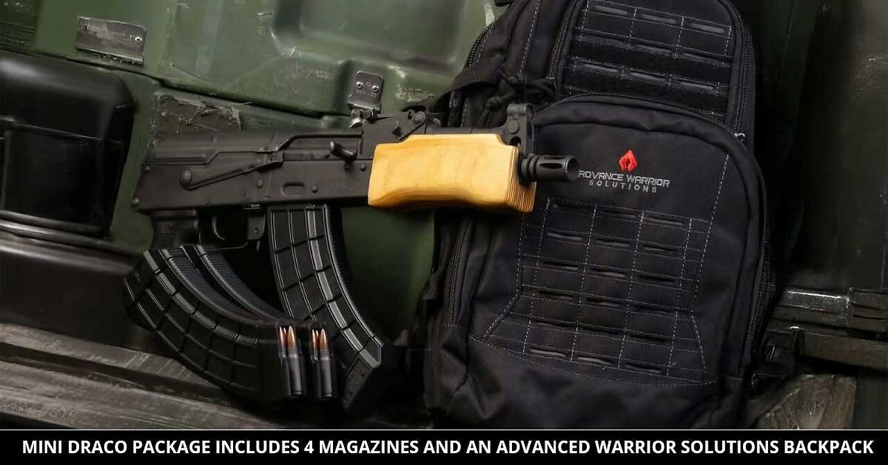 Century Arms Draco 7.62×39 Package