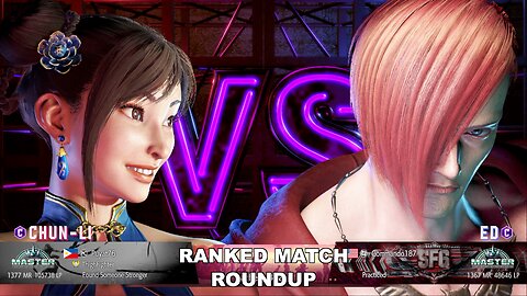 Kuya Kalbo SF6 Ranked Roundup. Chun Li Master Rank [Hori Fight Stick]