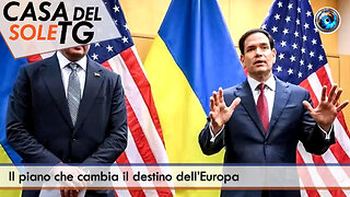 CasaDelSoleTG 24.11.25 - Il piano che cambia il destino dell’Europa
